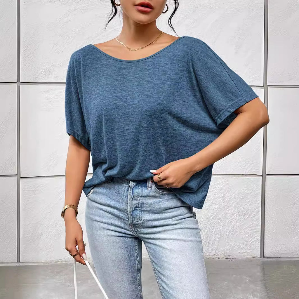 European And American Style Women Casual T-shirt