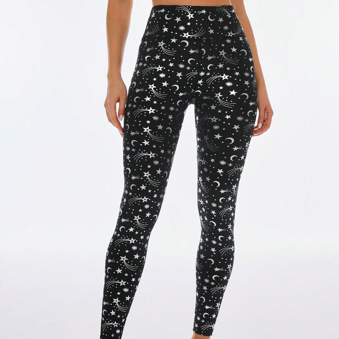 Bronzing Yoga Pants Women's High Waist Hip Lift Sun Protection