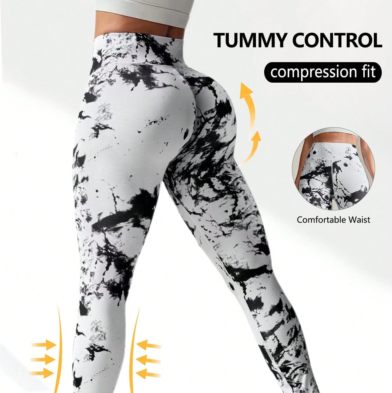 Bronzing Yoga Pants Women's High Waist Hip Lift Sun Protection