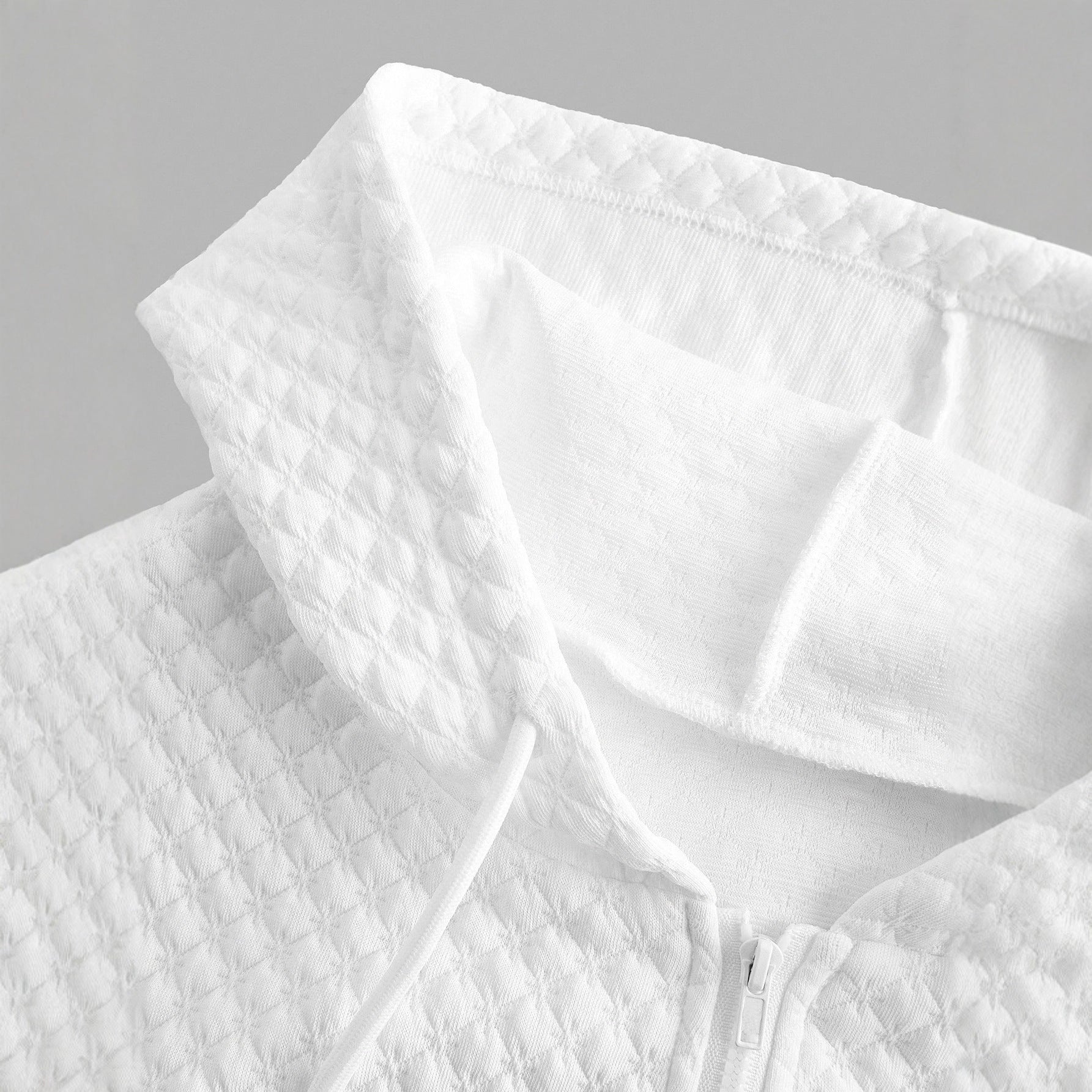 Elegant Loose Drop-shoulder Hooded Sweater Fashion Jacket